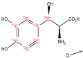 [13C7]-3,4-Dihydroxyphenylserine Hydrochloride